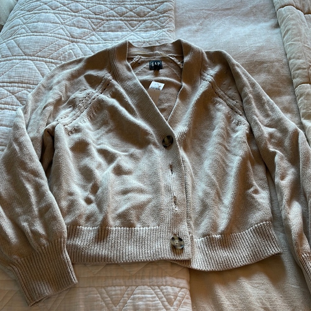Gap cotton cardigan sweater-nwt